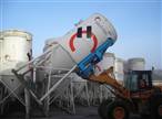 Hijsconstructie voor silo's