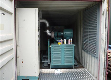 Generator in container